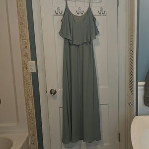 Caitlin Ruffle Maxi